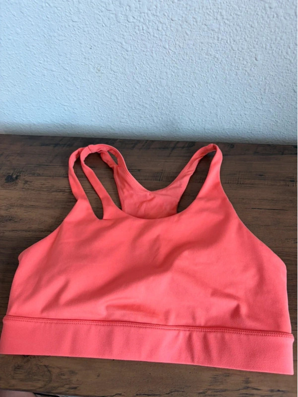 JoyLab pink sports bra size M. Removable pads